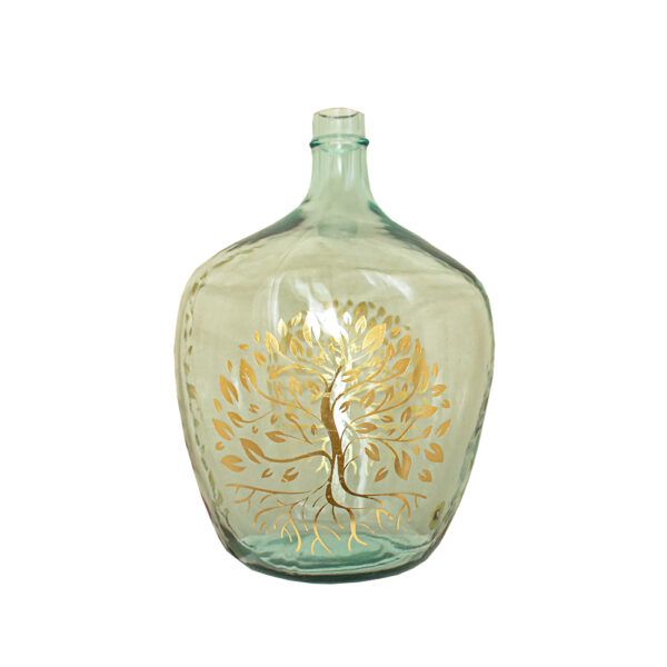 Mostflasche Baum des Lebens beidseitig