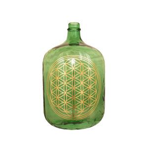 Mostflasche Blume des Lebens 2
