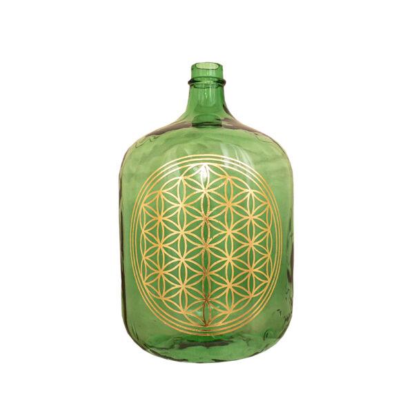 Mostflasche Blume des Lebens 2